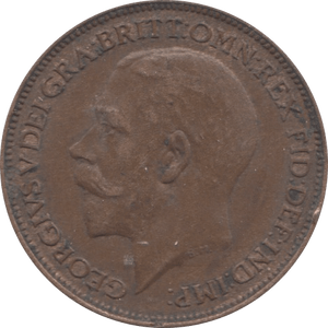 1923 FARTHING ( EF ) - Farthing - Cambridgeshire Coins
