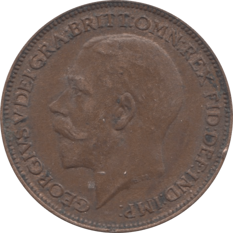 1923 FARTHING ( EF ) - Farthing - Cambridgeshire Coins