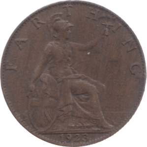 1923 FARTHING ( GVF ) 3 - Farthing - Cambridgeshire Coins