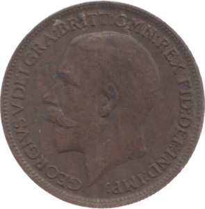 1923 FARTHING ( GVF ) 3 - Farthing - Cambridgeshire Coins