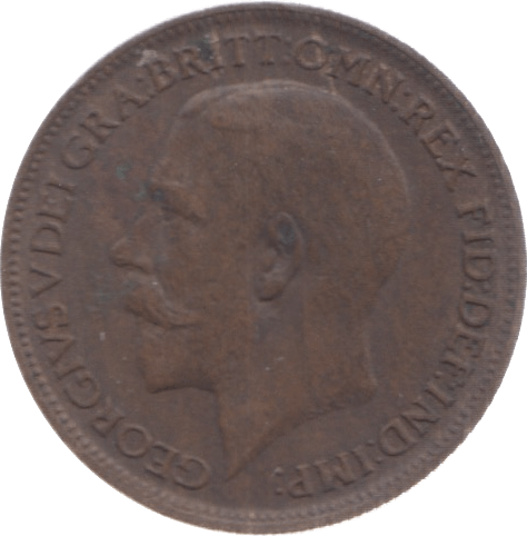 1923 FARTHING ( GVF ) 3 - Farthing - Cambridgeshire Coins