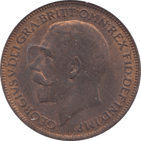 1923 FARTHING ( UNC ) - Farthing - Cambridgeshire Coins