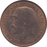 1923 FARTHING ( UNC ) - Farthing - Cambridgeshire Coins