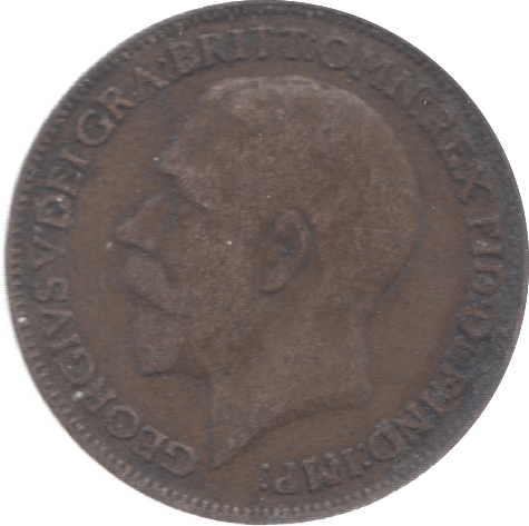 1923 FARTHING ( VF ) 23 - Farthing - Cambridgeshire Coins