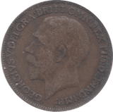 1923 FARTHING ( VF ) 23 - Farthing - Cambridgeshire Coins