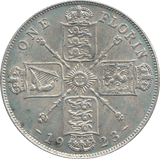 1923 FLORIN (EF ) B - Florin - Cambridgeshire Coins