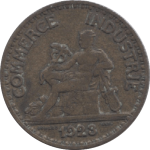 1923 FRANCE 50 CENTIMES - WORLD COINS - Cambridgeshire Coins