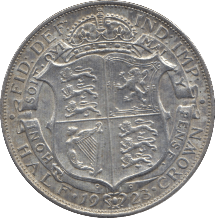 1923 HALFCROWN ( AUNC ) 2 - Halfcrown - Cambridgeshire Coins