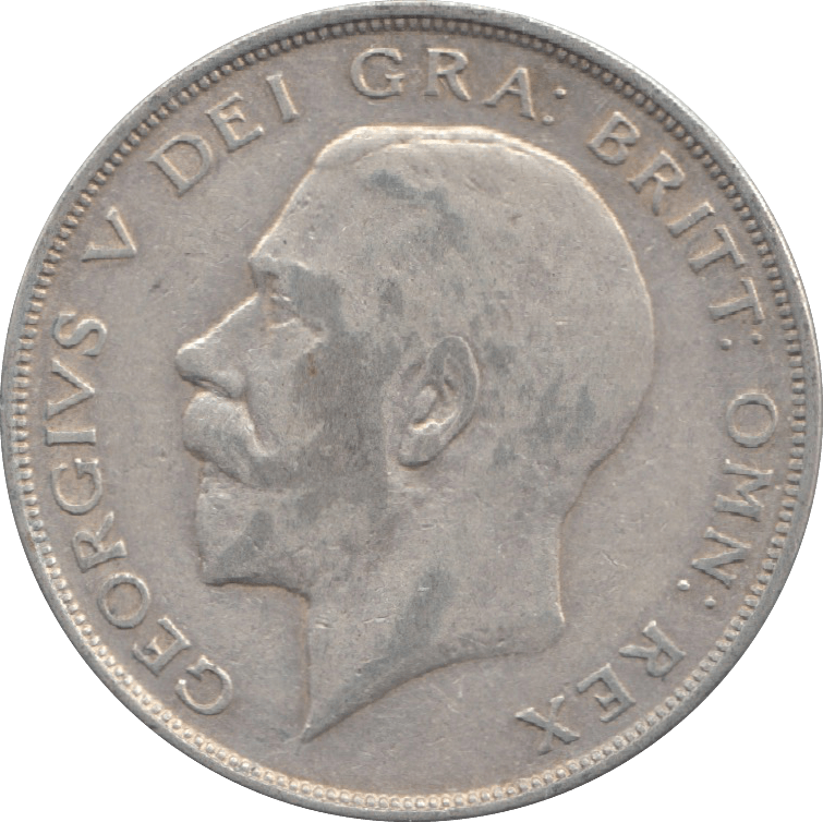 1923 HALFCROWN ( FINE ) 10 - Halfcrown - Cambridgeshire Coins