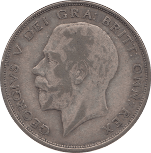 1923 HALFCROWN ( FINE ) 11 - Halfcrown - Cambridgeshire Coins