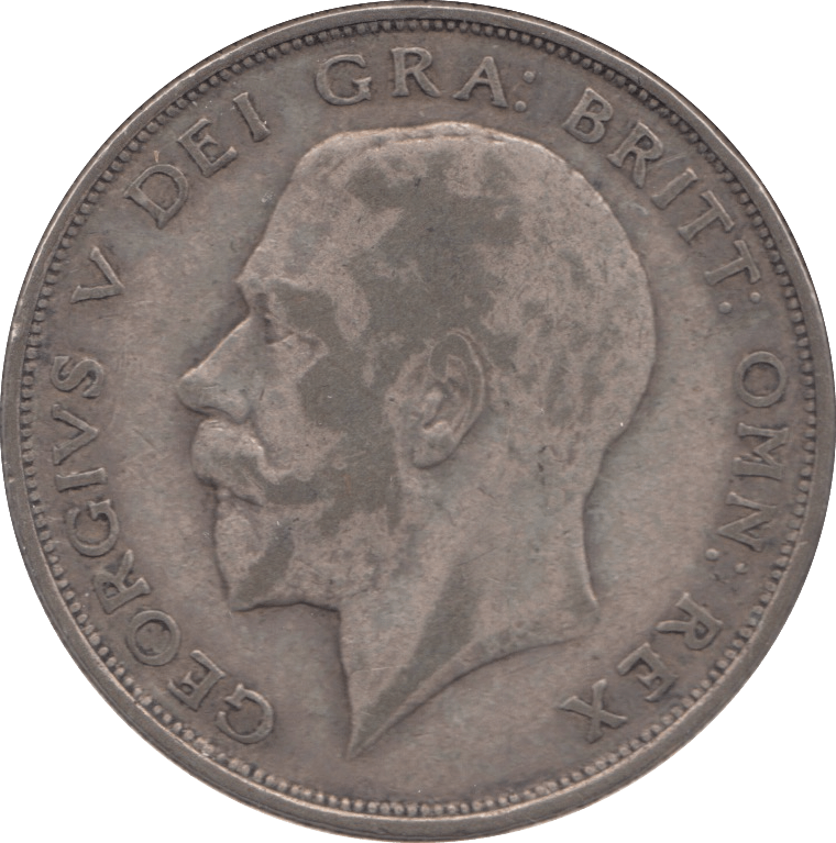 1923 HALFCROWN ( FINE ) 11 - Halfcrown - Cambridgeshire Coins