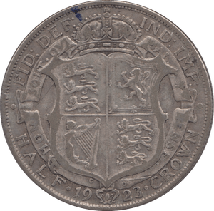 1923 HALFCROWN ( FINE ) 11 - Halfcrown - Cambridgeshire Coins