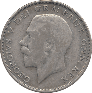 1923 HALFCROWN ( FINE ) 2 - Halfcrown - Cambridgeshire Coins