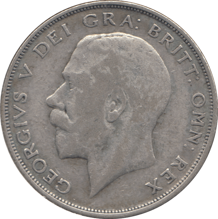 1923 HALFCROWN ( FINE ) 2 - Halfcrown - Cambridgeshire Coins