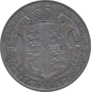 1923 HALFCROWN ( GF ) 2 - Halfcrown - Cambridgeshire Coins