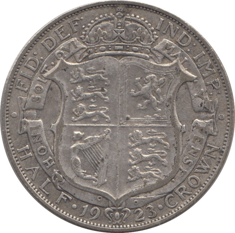1923 HALFCROWN ( GF ) - Halfcrown - Cambridgeshire Coins