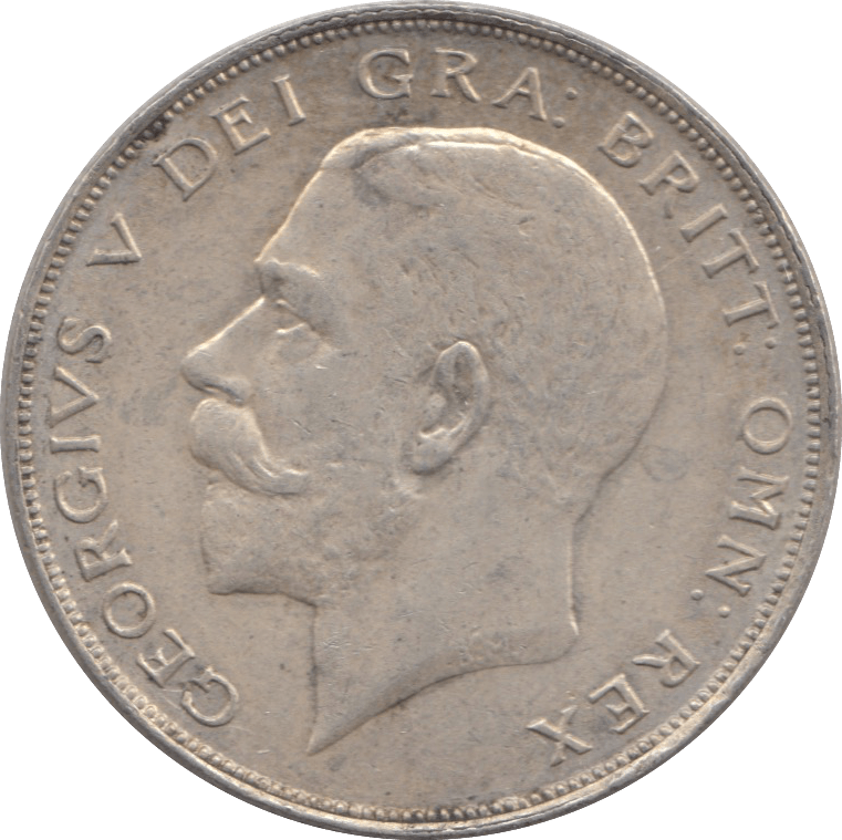 1923 HALFCROWN ( GVF ) 23 - Halfcrown - Cambridgeshire Coins
