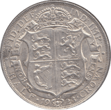 1923 HALFCROWN ( GVF ) 3 - Halfcrown - Cambridgeshire Coins
