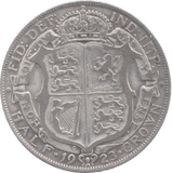 1923 HALFCROWN ( NF ) 6 - Halfcrown - Cambridgeshire Coins