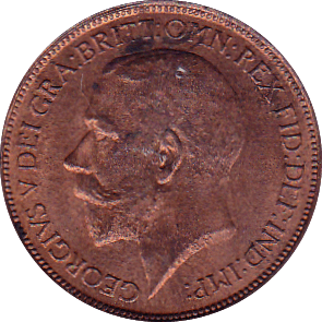 1923 HALFPENNY ( AUNC ) B - Halfpenny - Cambridgeshire Coins