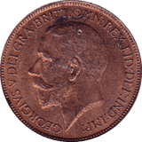 1923 HALFPENNY ( AUNC ) B - Halfpenny - Cambridgeshire Coins