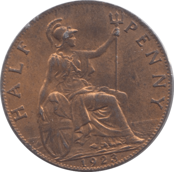 1923 HALFPENNY ( BU ) - Halfpenny - Cambridgeshire Coins