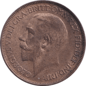1923 HALFPENNY ( UNC ) - Halfpenny - Cambridgeshire Coins