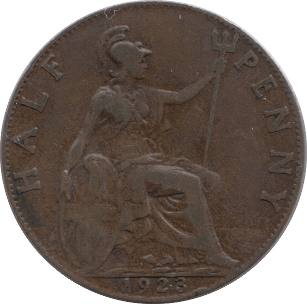 1923 HALFPENNY ( VF ) - Halfpenny - Cambridgeshire Coins