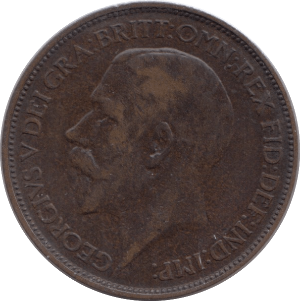 1923 HALFPENNY ( VF ) - HALFPENNY - Cambridgeshire Coins