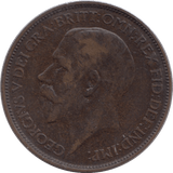 1923 HALFPENNY ( VF ) - HALFPENNY - Cambridgeshire Coins