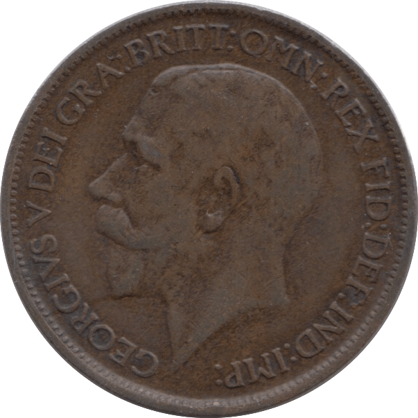 1923 HALFPENNY ( VF ) - Halfpenny - Cambridgeshire Coins