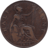 1923 HALFPENNY ( VF ) - HALFPENNY - Cambridgeshire Coins