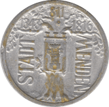 1923 ONE MILLION MARK MENDEN - WORLD COINS - Cambridgeshire Coins