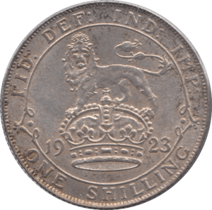 1923 SHILLING ( AUNC ) - Shilling - Cambridgeshire Coins