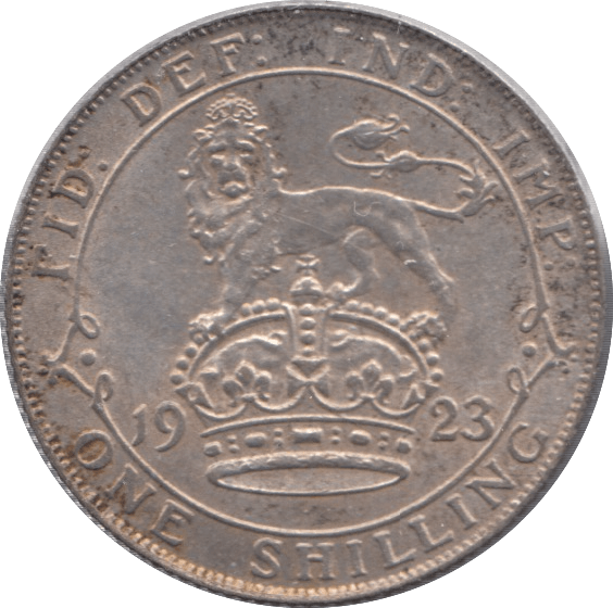 1923 SHILLING ( AUNC ) - Shilling - Cambridgeshire Coins