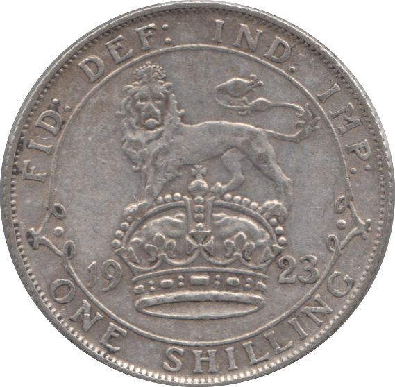 1923 SHILLING ( GVF ) 3 - Shilling - Cambridgeshire Coins