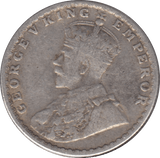 1923 SILVER HALF RUPEE INDIA - SILVER WORLD COINS - Cambridgeshire Coins