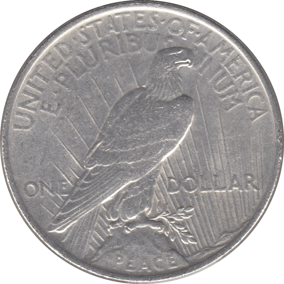 1923 SILVER PEACE DOLLAR USA 6 - SILVER WORLD COINS - Cambridgeshire Coins