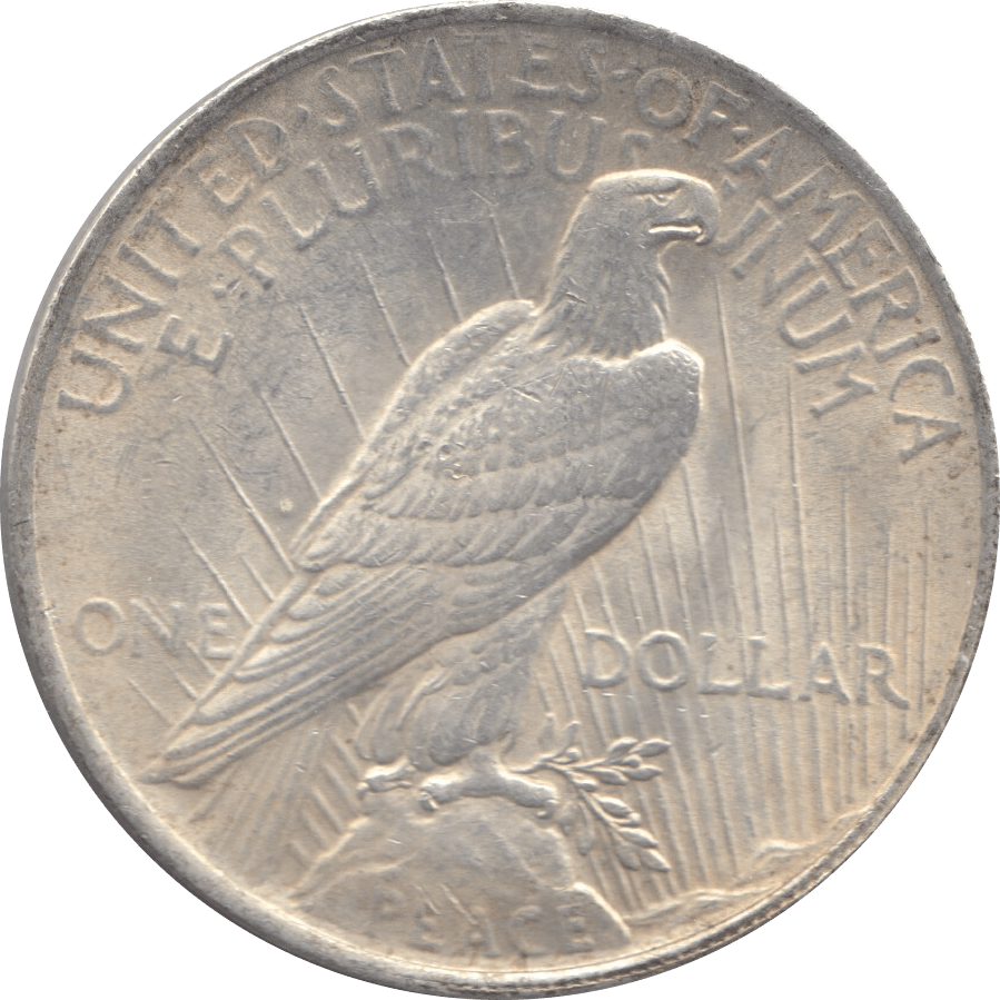 1923 SILVER PEACE DOLLAR USA 6 - WORLD SILVER COINS - Cambridgeshire Coins