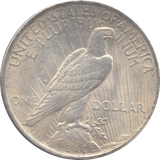 1923 SILVER PEACE DOLLAR USA 6 - WORLD SILVER COINS - Cambridgeshire Coins
