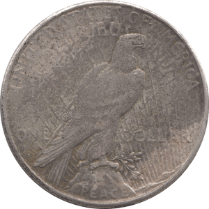 1923 SILVER PEACE DOLLAR USA 7 - WORLD SILVER COINS - Cambridgeshire Coins