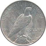 1923 SILVER PEACE DOLLAR USA REF 10 - SILVER WORLD COINS - Cambridgeshire Coins