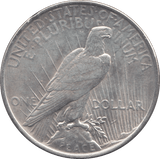 1923 SILVER PEACE DOLLAR USA REF 3 - SILVER WORLD COINS - Cambridgeshire Coins