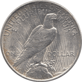 1923 SILVER PEACE DOLLAR USA REF 4 - SILVER WORLD COINS - Cambridgeshire Coins