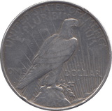 1923 SILVER PEACE DOLLAR USA - WORLD SILVER COINS - Cambridgeshire Coins