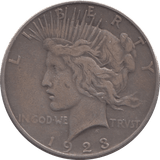 1923 SILVER USA DOLLAR 11 - SILVER WORLD COINS - Cambridgeshire Coins