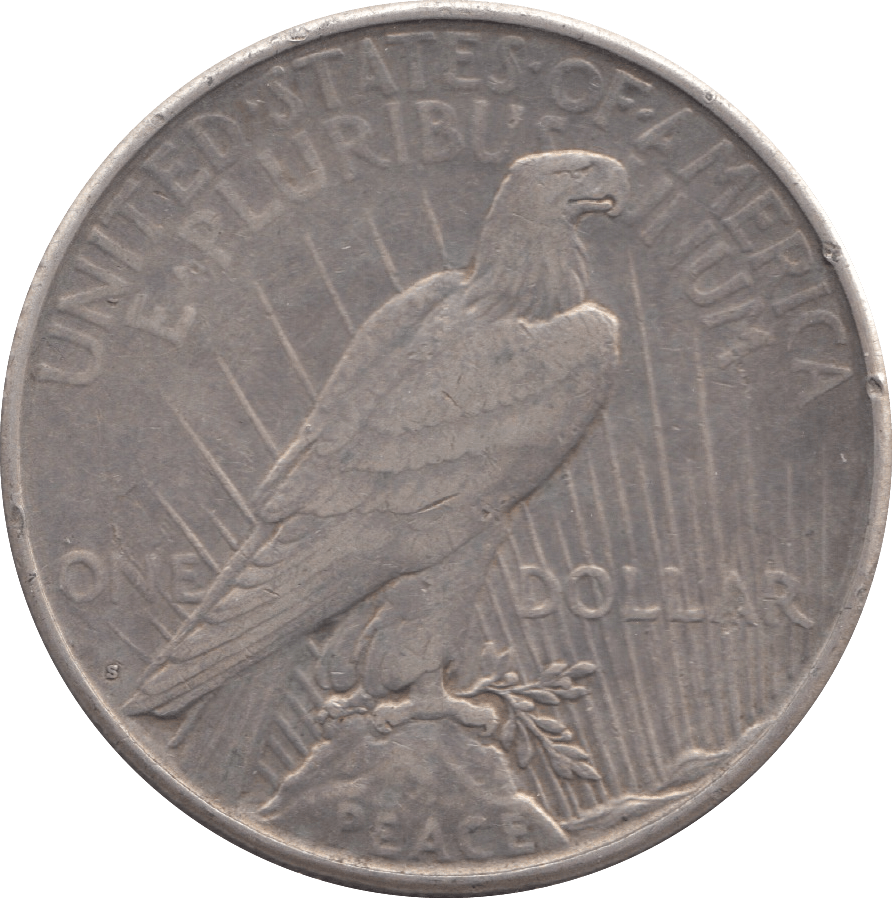 1923 SILVER USA DOLLAR 12 - SILVER WORLD COINS - Cambridgeshire Coins
