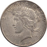 1923 SILVER USA DOLLAR 13 - SILVER WORLD COINS - Cambridgeshire Coins