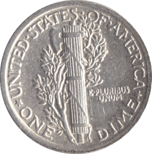 1923 SILVER USA ONE DIME - SILVER WORLD COINS - Cambridgeshire Coins