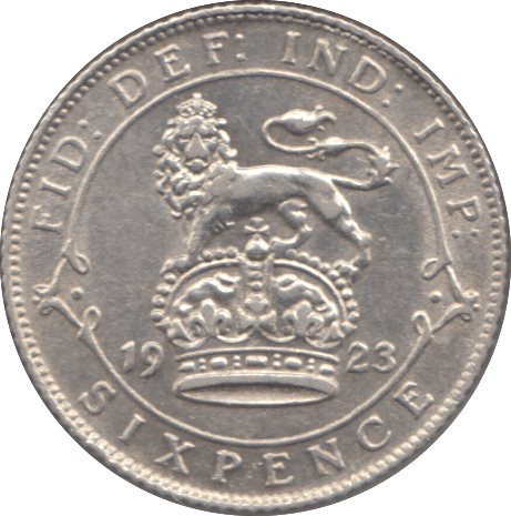 1923 SIXPENCE ( AUNC ) - Sixpence - Cambridgeshire Coins